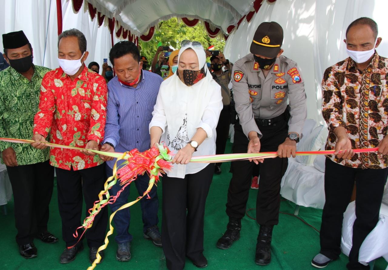 Bupati Bojonegoro Resmikan Dua Jembatan di Margomulyo