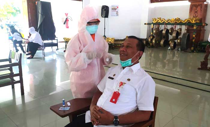 Rapid Antigen 48 Kepala OPD , 4 Sampel Mengarah Positif Covid-19