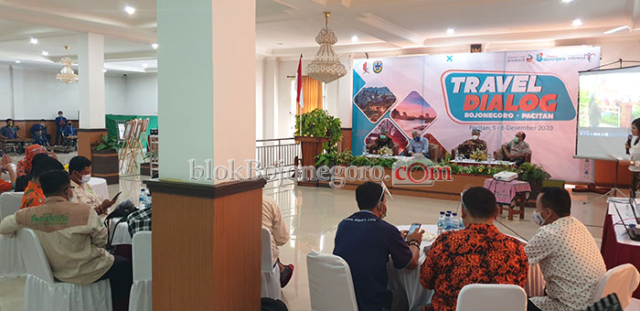 Prokes, Disbudpar Gelar Travel Dialog di Pacitan