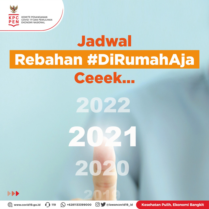Cek Jadwal Rebahan #DriRumahAja Akhir Tahun