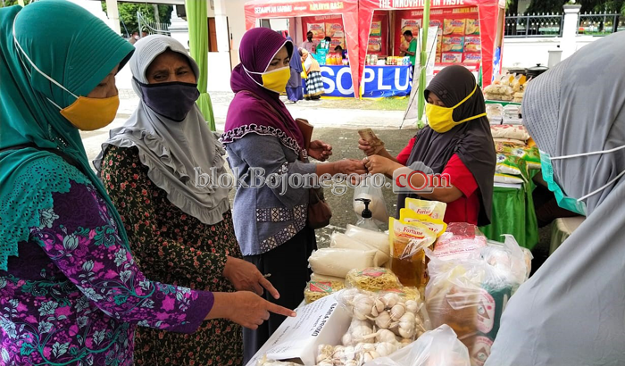 Pasar Murah Digelar Dua Hari dengan Patuh Prokes
