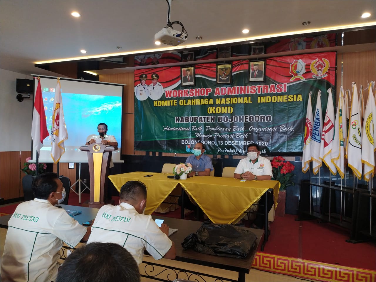 KONI Adakan Workshop Administrasi Bagi Cabor di Bojonegoro