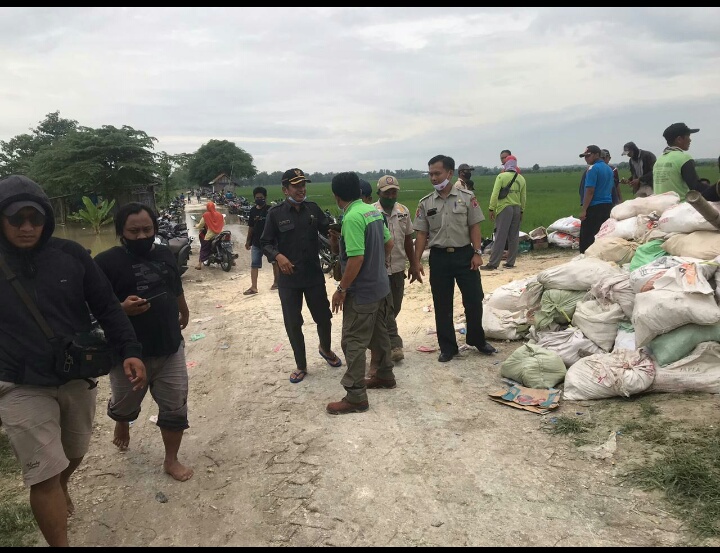 Gerak Cepat, Wabup Cek Kesiapan Petugas Tanggulangi Banjir