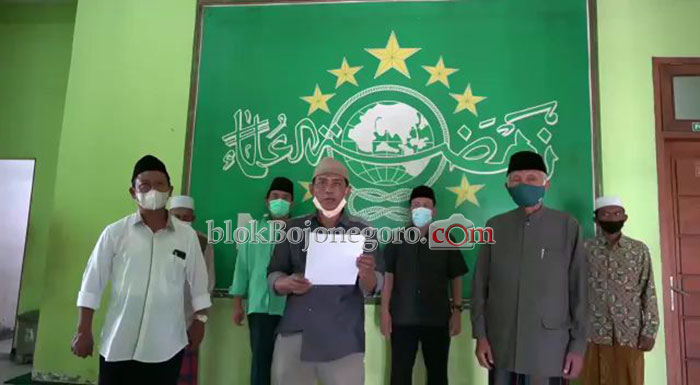 Nyatakan Sikap, PCNU Bojonegoro Dukung Polri Tegakkan Hukum