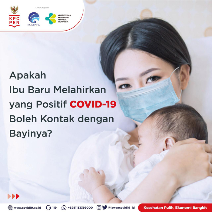 Apakah Ibu Baru Melahirkan yang Positif Covid Boleh Kontak dengan Bayinya?