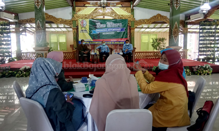 Ajak Pemuda Bersinergi, Dinpora Gelar Temu Wicara Organisasi Kepemudaan