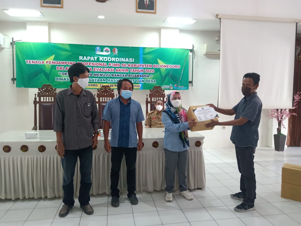 Pendamping Desa Bojonegoro Pecahkan Rekor Laporan Akhir Tahun