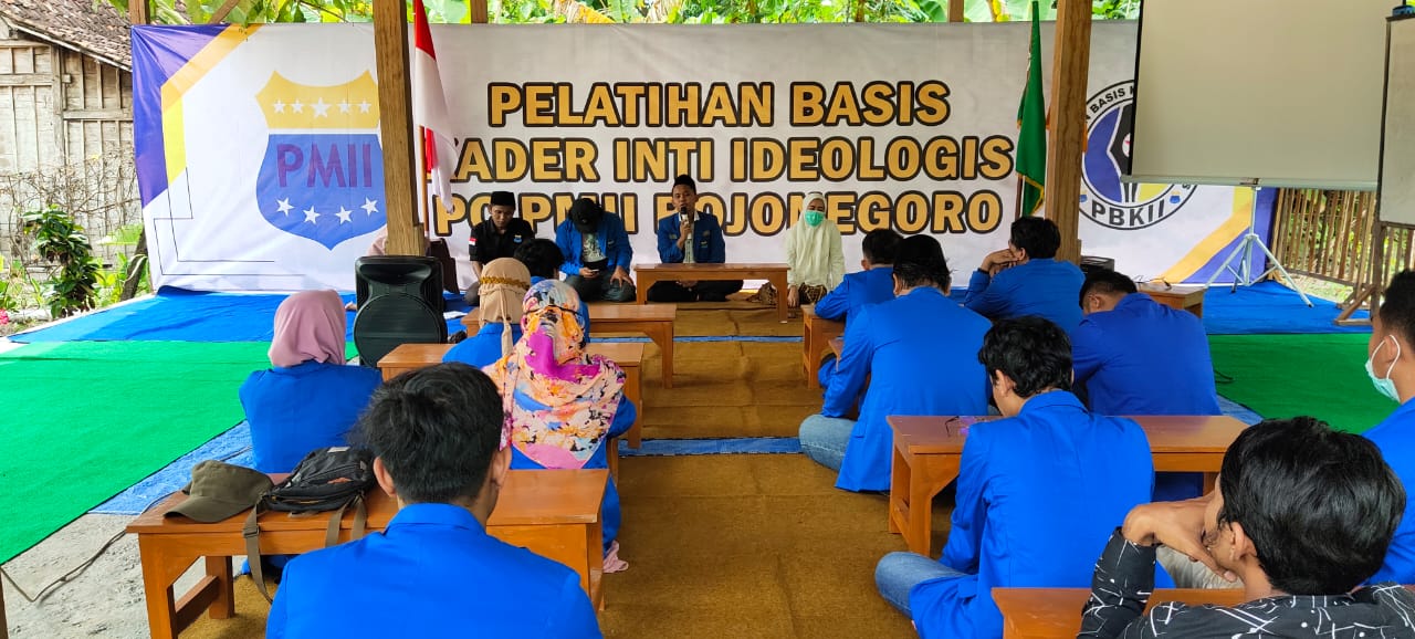 Perkuat Gerakan, PC PMII Bojonegoro Latih Kader Inti Ideologis