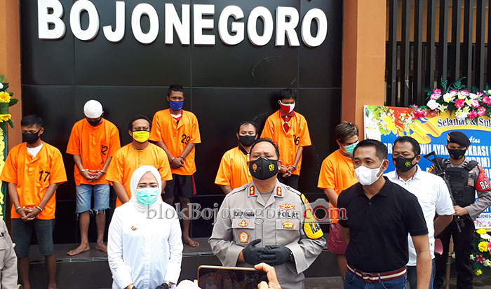 Tujuh Tersangka Narkoba Diamankan, Termasuk Kades