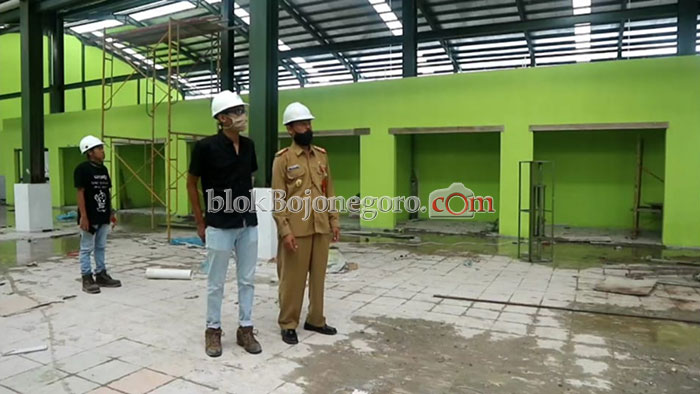 Pembangunan Pasar Banjarejo dan Sroyo Rampung, Akan Diremiskan Bulan Ini