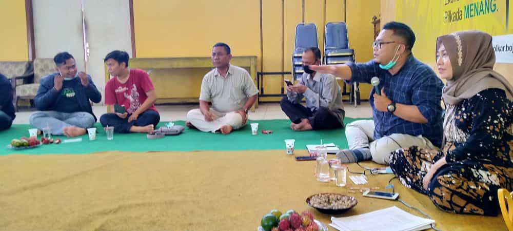 Pelantikan Pengurus DPD Partai Golkar Bojonegoro, Pastikan Terapkan Prokes Covid-19