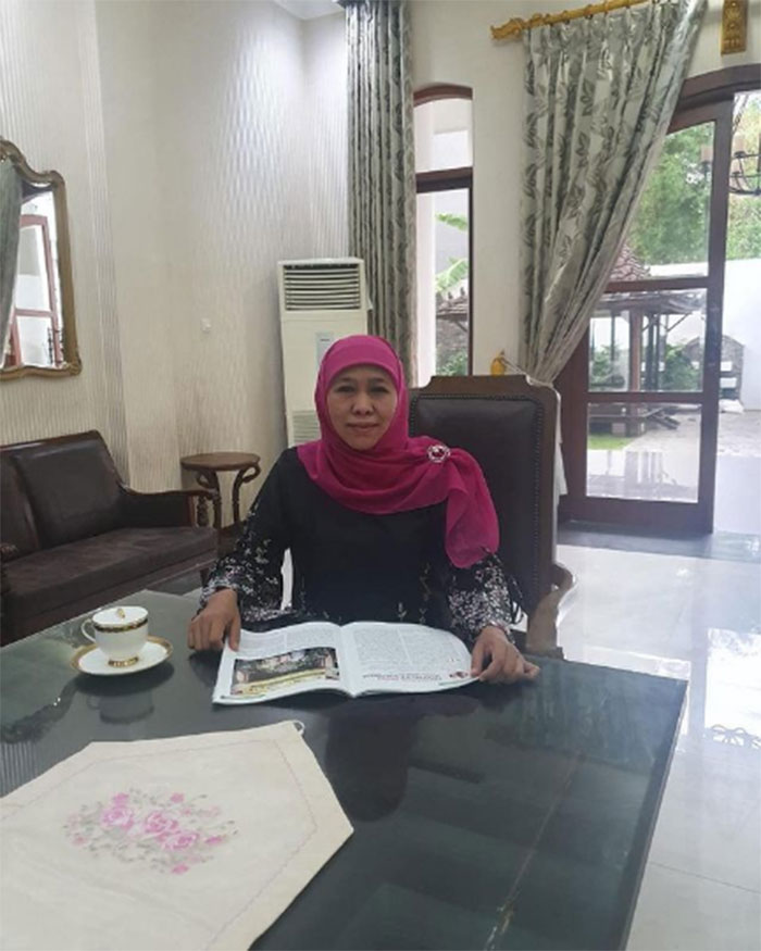Gubernur Khofifah Konfirmasi Positif Covid-19