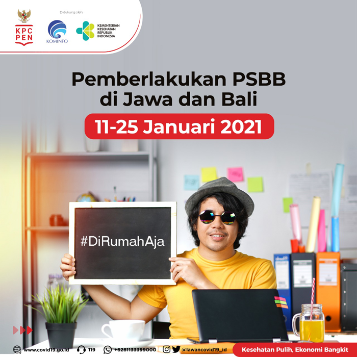 PSBB akan Diberlakukan di Jawa dan Bali