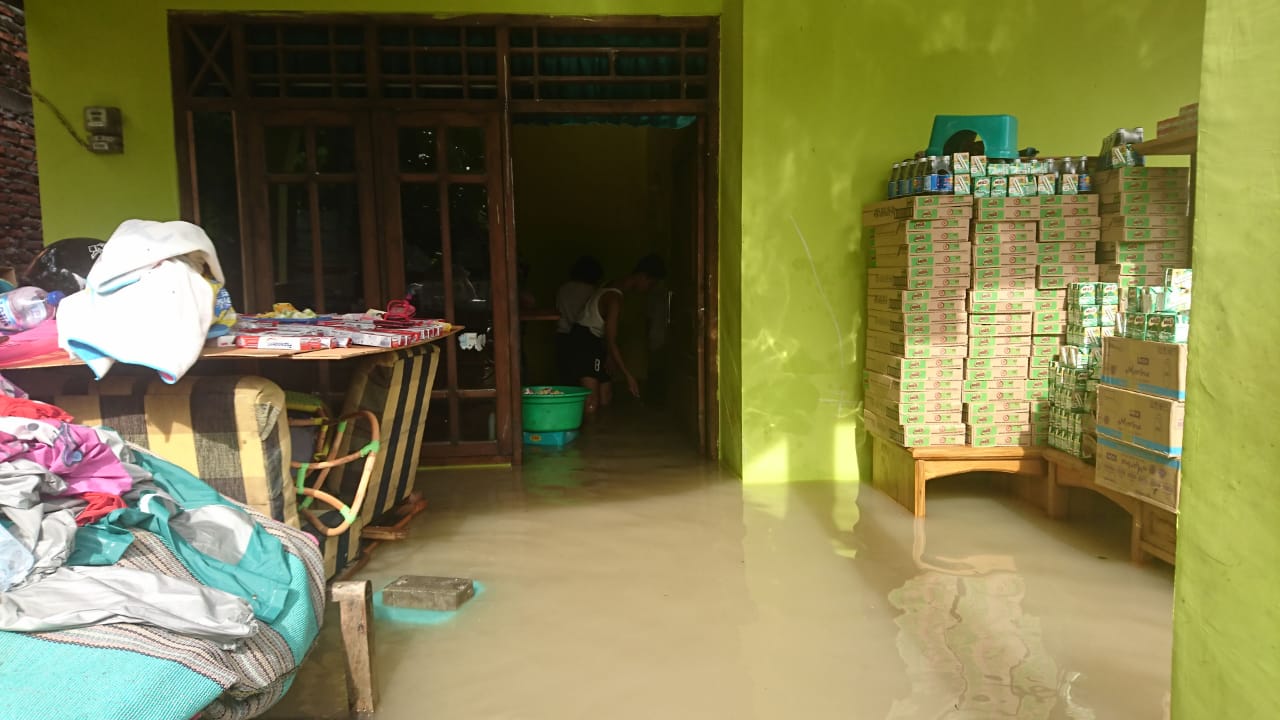 Empat Kecamatan Banjir, Rumah Hingga Ternak Warga Hanyut