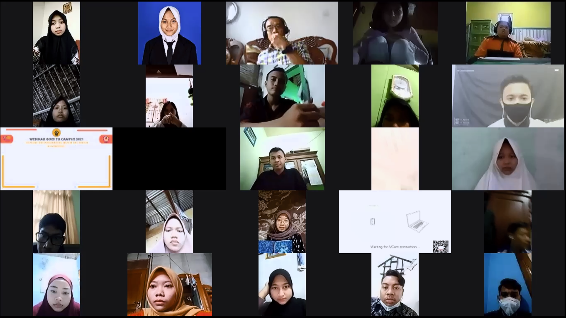 Peserta Antusias Ikuti Webinar HIMABO UM