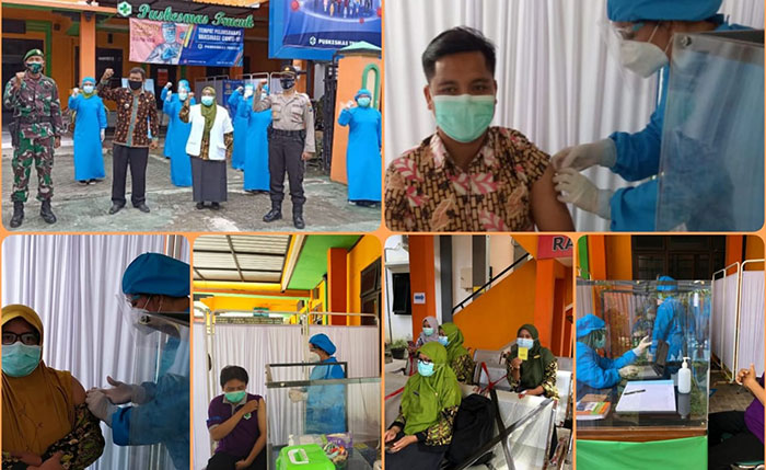 Vaksinasi Tahap I di Bojonegoro Capai 67,50 Persen