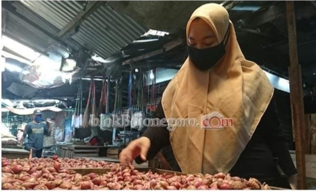 Harga Bawang Merah Anjlok, Petani Sekar Merugi