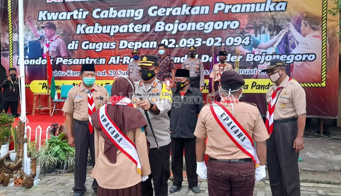 Lewat Pramuka, Santri Al-Rosyid Perkuat NKRI