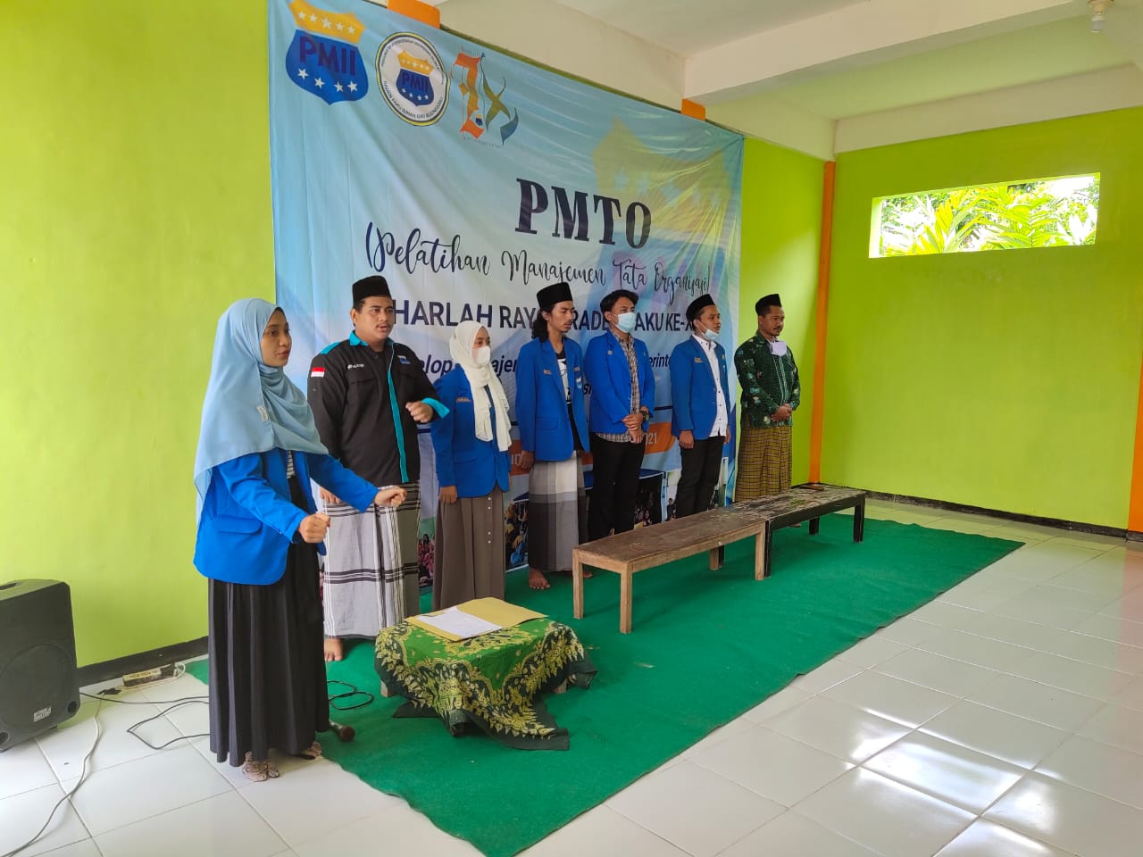 Bekali Kader Dalam Penataan Organisasi, PMII Raden Paku Gelar PMTO