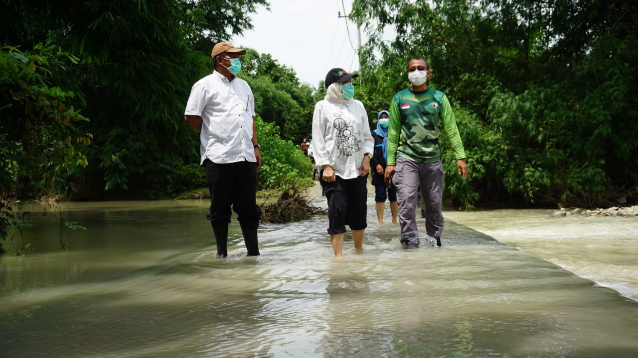Bupati dan Dandim Pantau Desa di Perbatasan