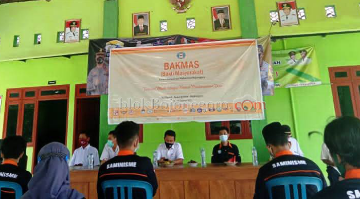 Forum Komunikasi Mahasiswa Bojonegoro (FKMB) Gelar Bhakti Masyararakat