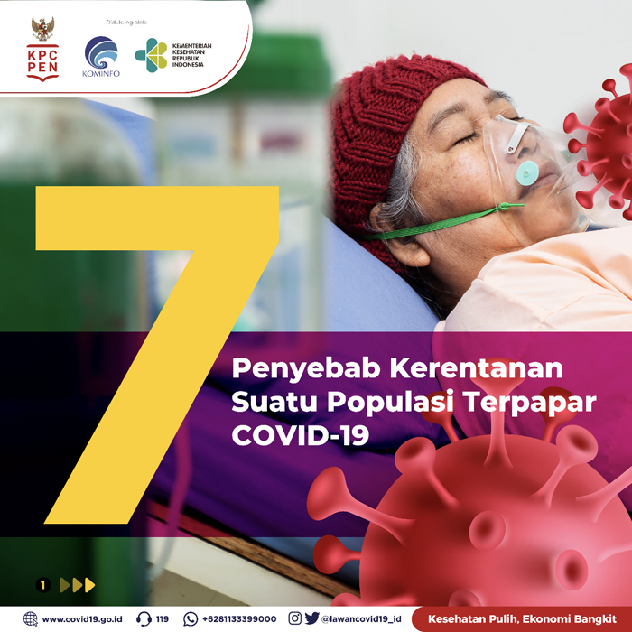 7 Penyebab Kerentanan Suatu Populasi Terpapar Covid-19