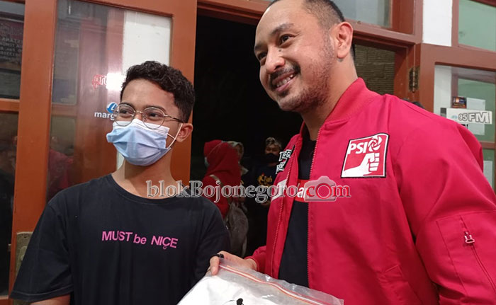 Roadshow Bakal Capres 2024, Giring Ganesha Sasar UMKM di Bojonegoro