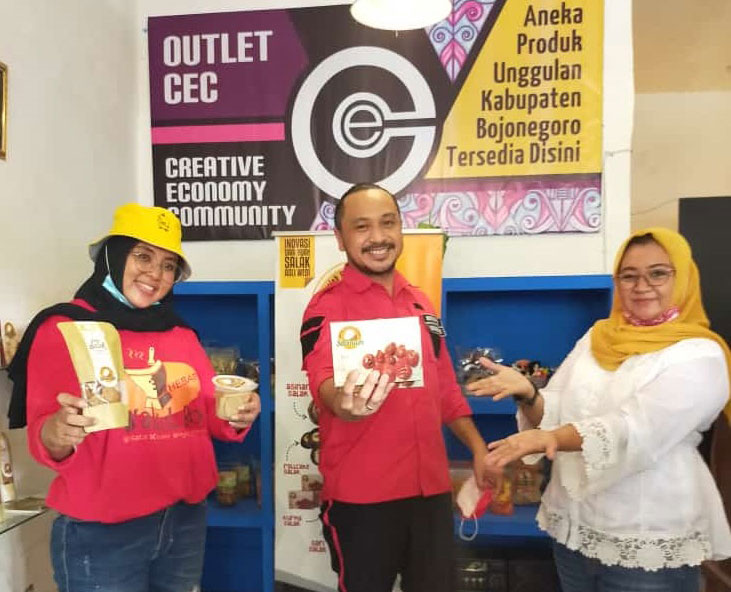 Bakal Capres dari PSI, Giring Ganesha Kunjungi UMKM di Bojonegoro