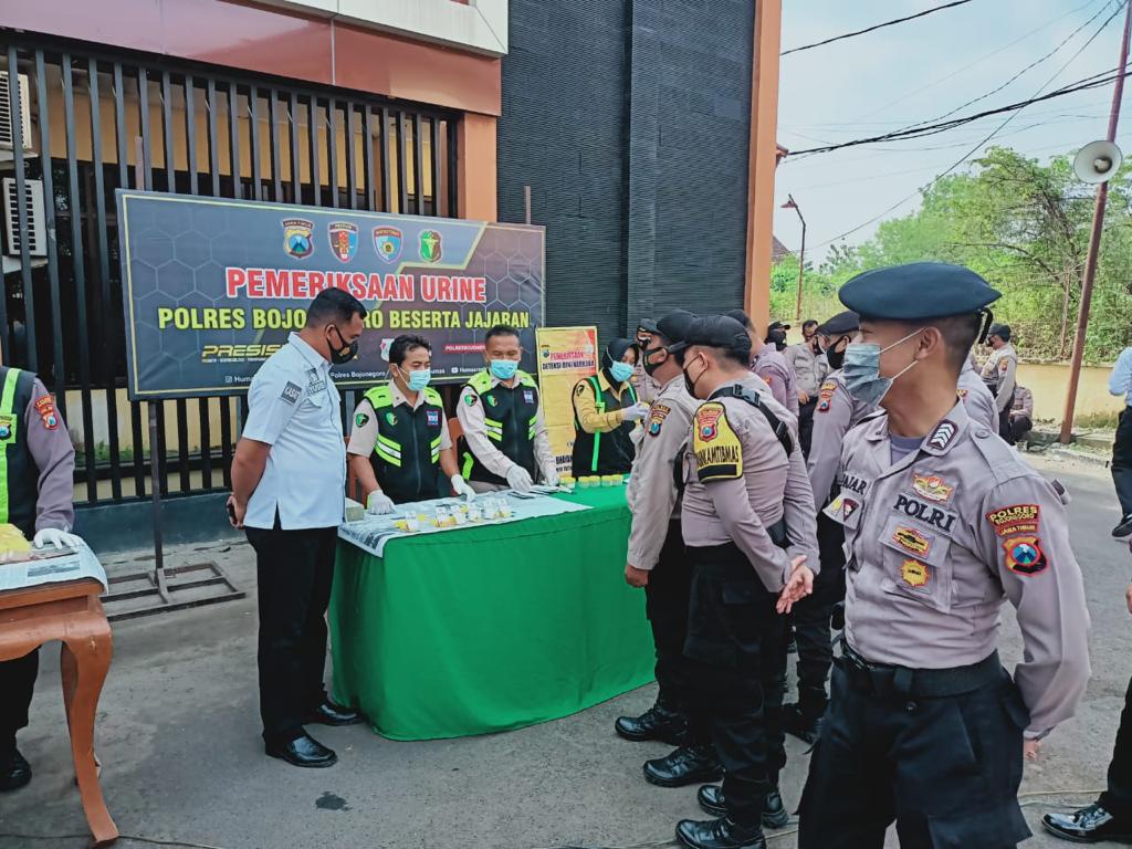 Cegah Penyalahgunaan Narkoba, Poles Gelar Tes Urine Dadakan
