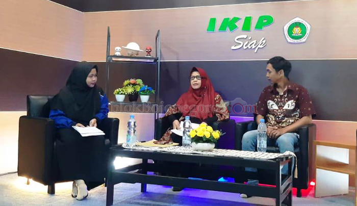 HIMEK IKIP PGRI Bojonegoro Gelar Webinar Kewirausahaan Bareng Duta Petani Milenial Kementan