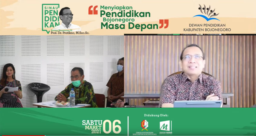 Sinau Bareng Mensesneg RI, Siapkan Pendidikan Bojonegoro Masa Depan