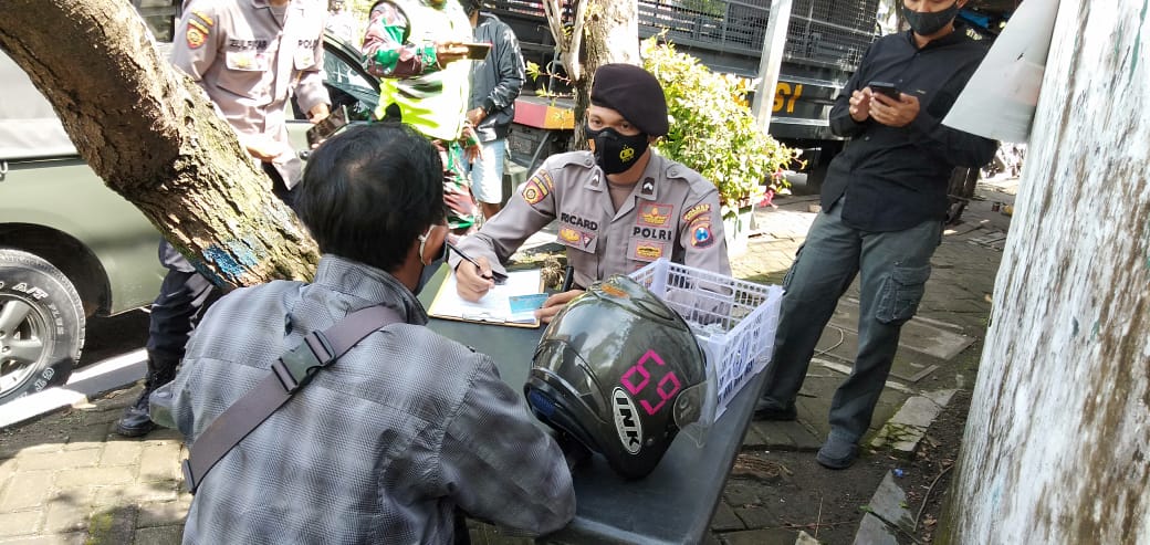 Petugas Gabungan Gelar Operasi Yustisi Kembali