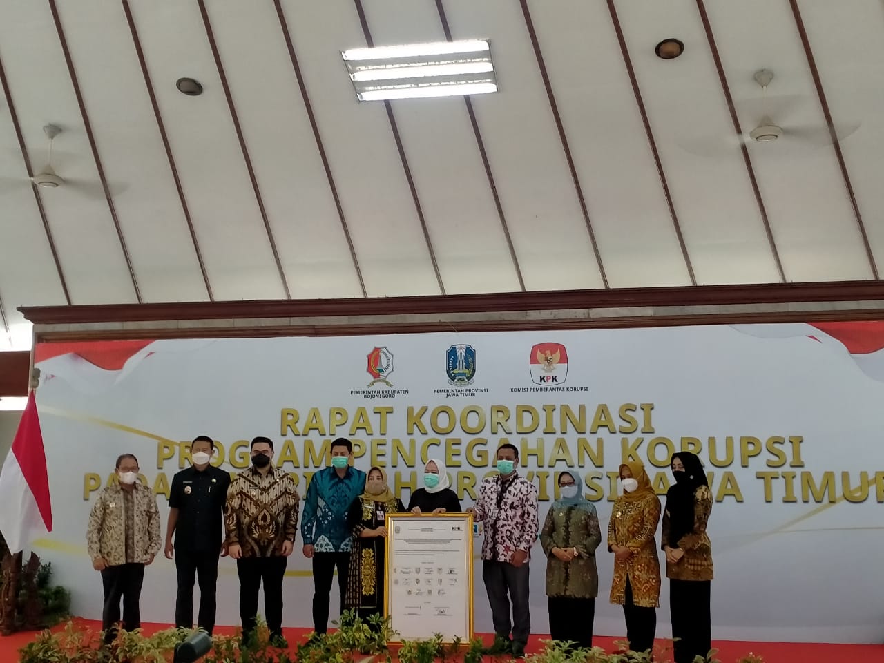 Wujudkan Jatim Bebas Korupsi, Pemprov dan KPK Gelar Rakor