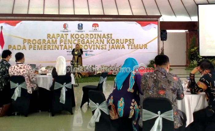 Pemprov Jatim dan KPK Gelar Rakor Program Pencegahan Korupsi
