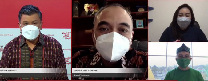 Kolaborasi Mempercepat Program Vaksinasi di Kabupaten ini