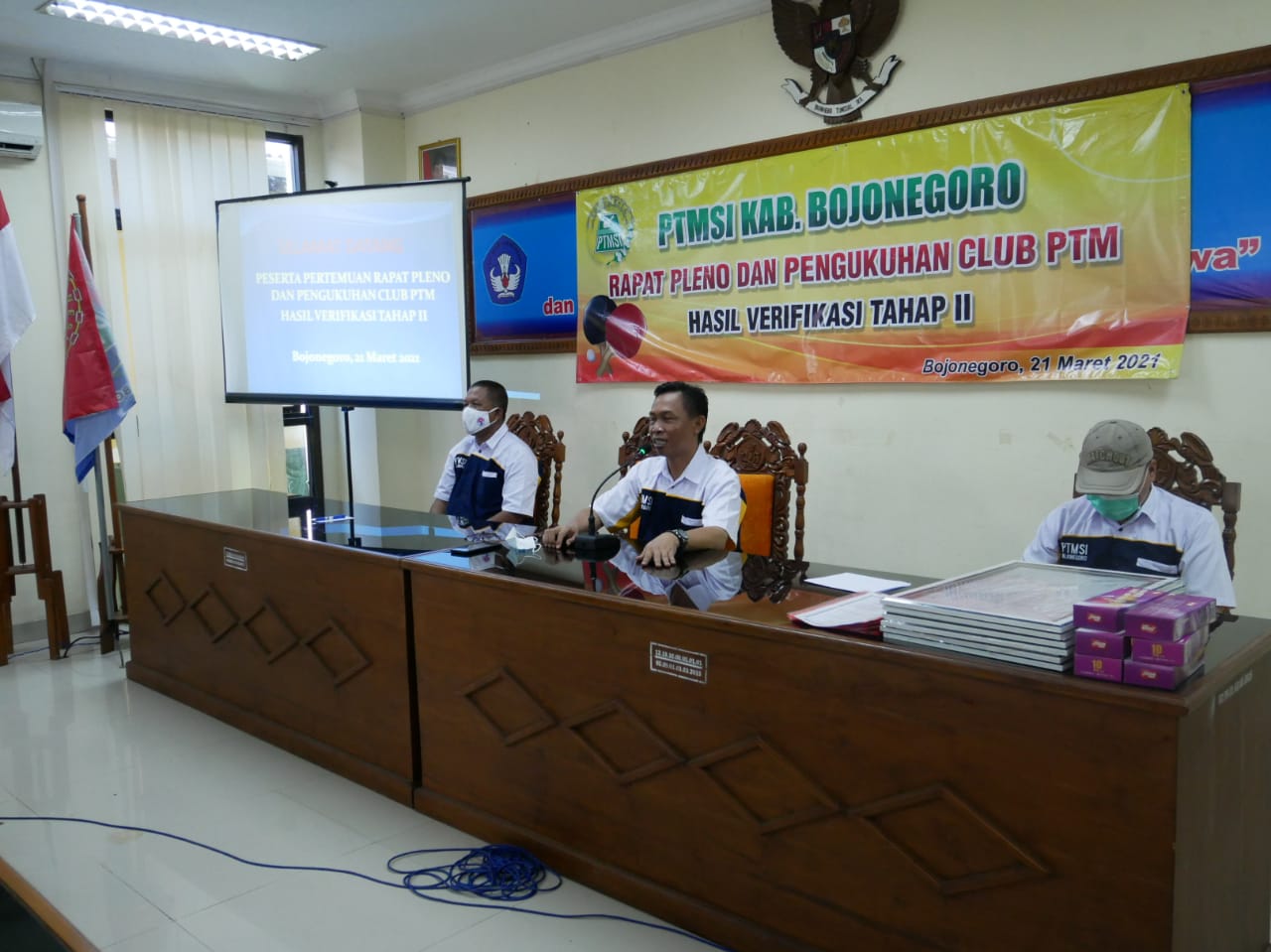 PTMSI Bojonegoro Kukuhkan 6 Club PTM Pada Rapat Pleno