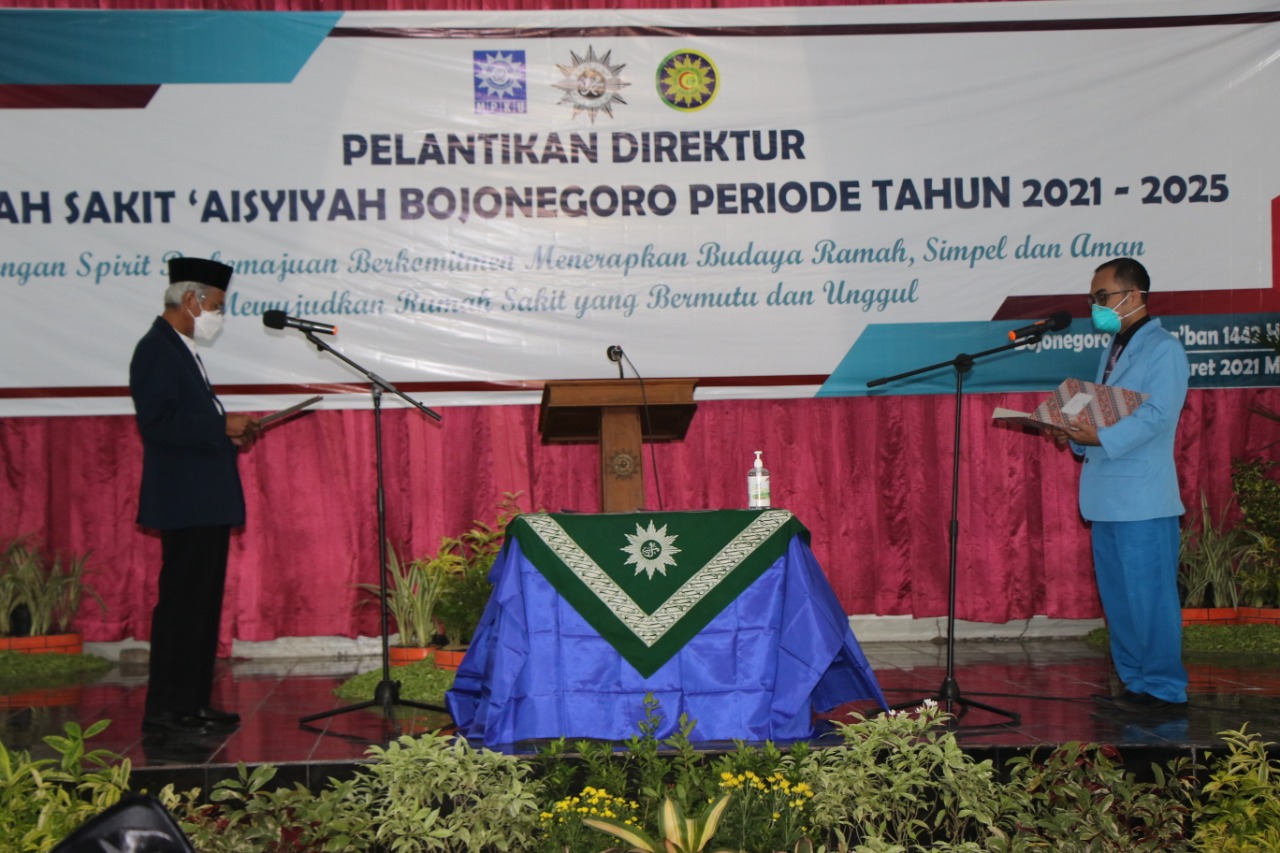 Direktur RS Aisyiyah Dilantik, Pemkab Berharap Sinergitas dan Konsolidasi Terjaga