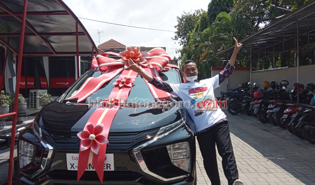 Terbantu dengan KMG, Nasabah Bank Jatim Dapat Undian Mitsubishi Xpander