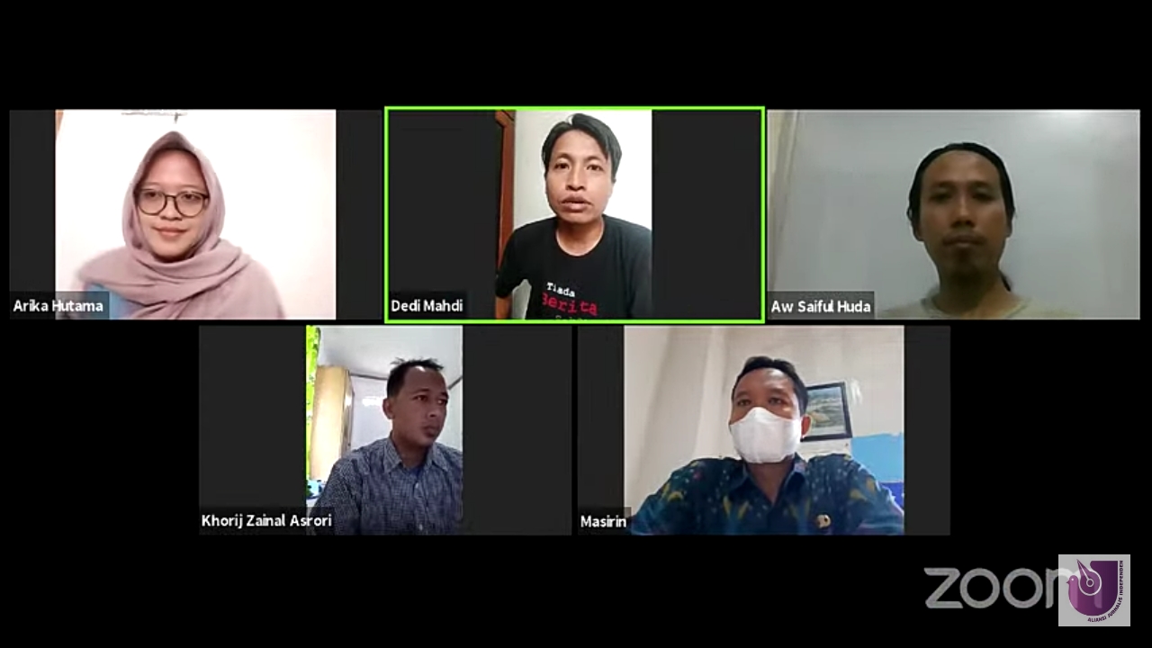 Aji Bojonegoro Gelar Webbinar Melawan Infodemik Covid-19