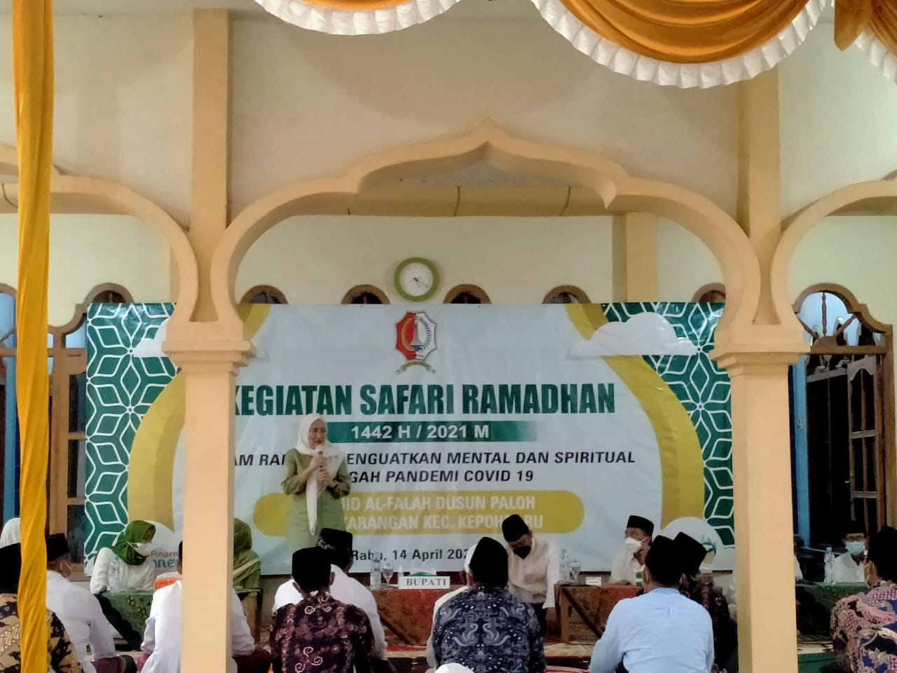 Safari Ramadan, Bupati Buka Puasa Bareng Warga Desa Karangan