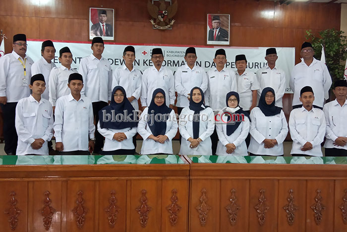 Inilah Susunan Pengurus dan Dewan Kehormatan PMI Bojonegoro 2021-2026