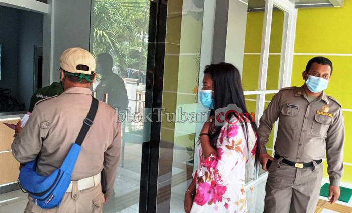 Perempuan Asal Bojonegoro Diamankan Satpol PP Tuban di Eks Lokalisasi Gandul