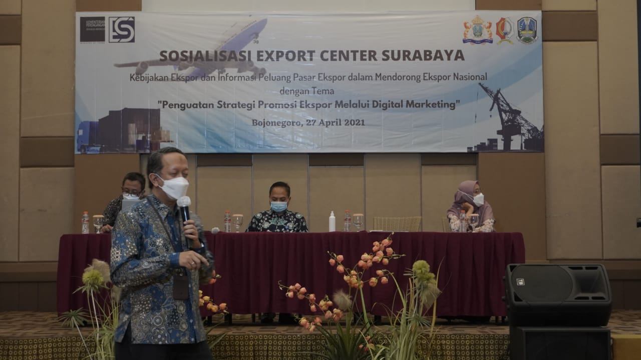 Ekspor Center Surabaya Sosialisasikan Peluang Usaha Menjanjikan