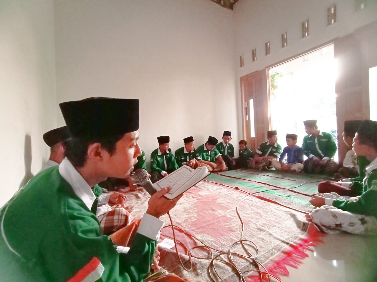 IPNU IPPNU Sarangan isi Waktu Ngabuburit dengan Menggelar Ratibul Haddad