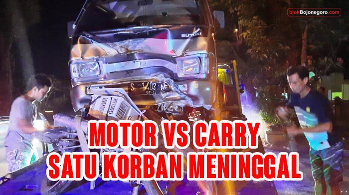 Motor Hantam Carry, Satu Korban Meninggal