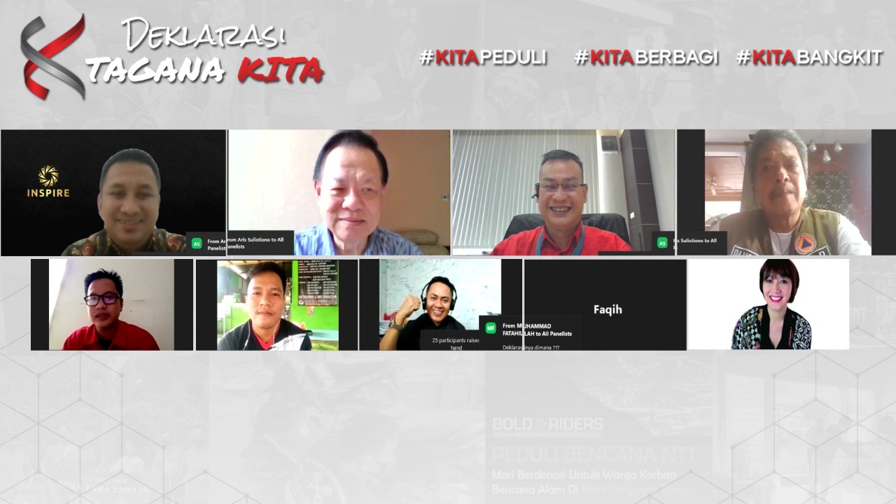 Kolaborasi Bersama 1.018  Komunitas, Deklarasikan Program TAGANA KITA