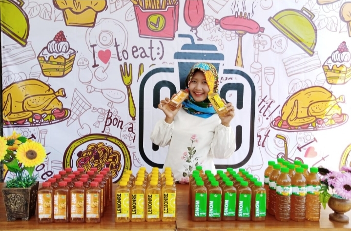 Produksi Minuman Herbal Kekinian Wanita Asal Kapas Raup Omzet Belasan Juta