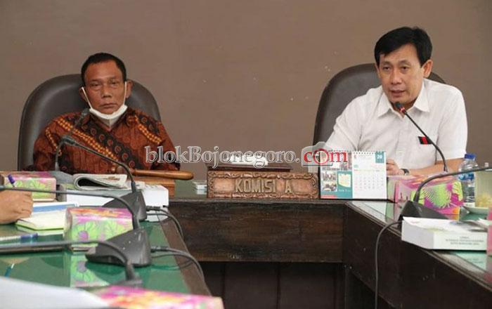 Keruwetan Seleksi Perangkat Desa Komisi A DPRD Bojonegoro Lakukan Audiensi