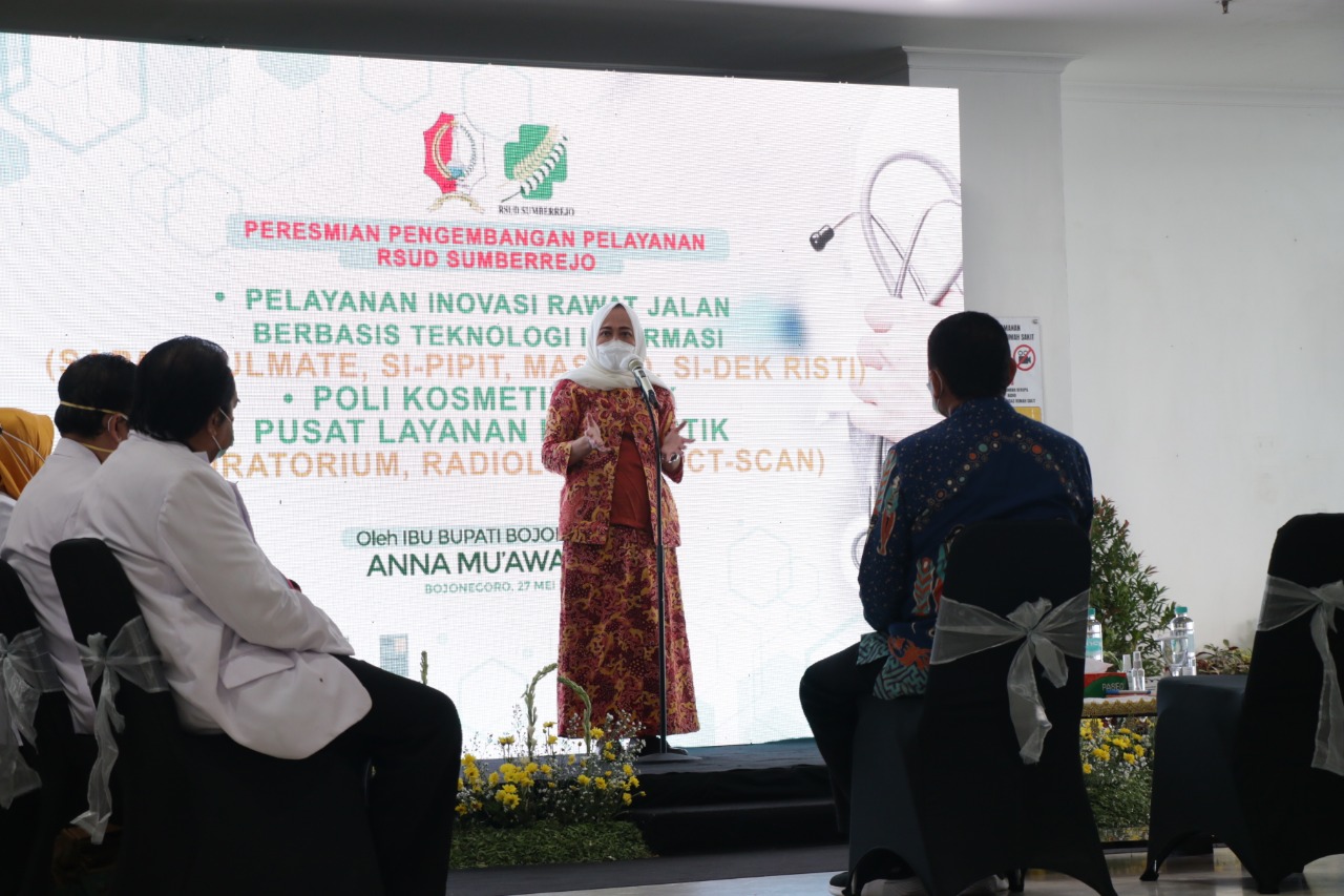 Berkomitmen Pertahankan UHC Bupati Bojonegoro Resmikan Pelayanan RSUD Sumberrejo