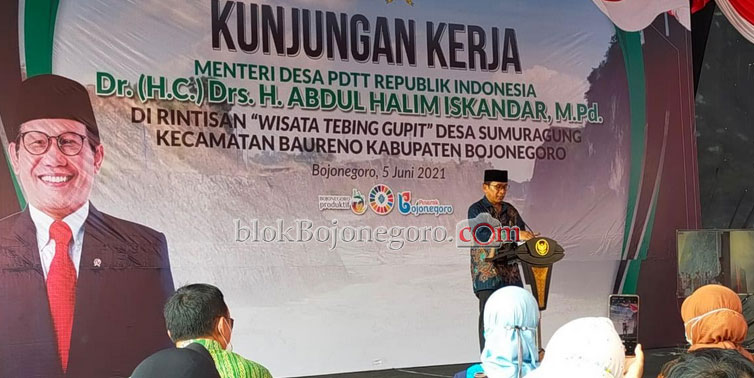Pemkab Bojonegoro Berikan Support Rintisan Destinasi Wisata Bekas Lokasi Galian C